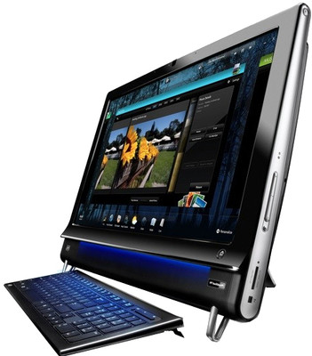 Buy HP TouchSmart 600-1280IN / Intel Core i5 / 4GB / 750 GB / Win 7 Home Premium / TV Tuner / Touchscreen: All In One Desktop
