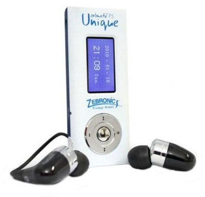 Buy Zebronics Zebmate 75 Unique 4 GB MP3 Player: Home Audio & MP3 Players