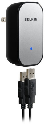 Buy Belkin F8Z145 Dual USB Power Adapter (iPhone and iPod Charger): Battery Charger