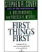 First Things First Export ed Edition by Stephen R Covey