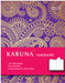 Karunavan Paisley Series Purple and Red Band Journal Non Spiral Hard Bound