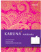 Karunavan Paisley Series Pink and Purple Band Journal Non Spiral Hard Bound