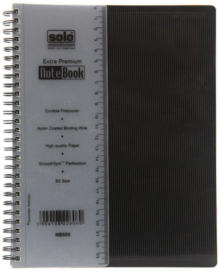Solo Management Premium B5 Notebook Spiral Binding: Diary Notebook Buy Solo Management Premium B5 Notebook Spiral Binding: Diary Notebook