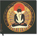 Designwallas Buddha Charcoal Notebook Hard Bound