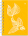 Karunavan Animal Kingdom Fish Yellow Journal Spiral Binding