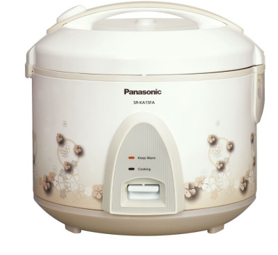 Panasonic SR KA 15 FA 1.5 L Rice Cooker: Electric Cooker Buy Panasonic SR KA 15 FA 1.5 L Rice Cooker: Electric Cooker
