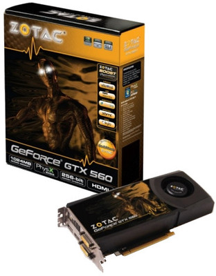 Buy ZOTAC NVIDIA GeForce GTX 560 1 GB DDR5 Graphics Card: Graphics Card