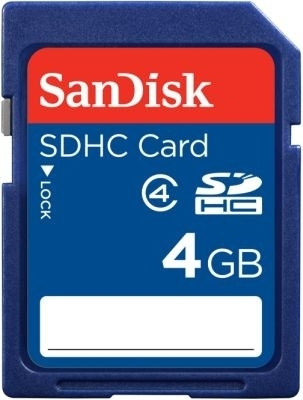 SanDisk SDHC 4GB Memory Card: Memory Card Buy SanDisk SDHC 4GB Memory Card: Memory Card