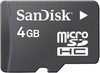SanDisk Memory Card MicroSDHC 4GB: Memory Card