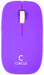 Circle FlintO Optical Mouse - Purple USB 2.0 Optical Mouse