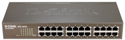 Buy D-Link DES-1024A 24-Port 10/100 Mbps Unmanaged Fast Ethernet Switch Network Switch: Network Switch