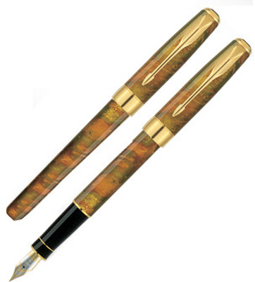 Buy Parker Chinese Laque Ambre Fountain Pen: Pen