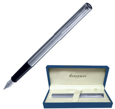 Waterman Phileas Chrome CT Fountain Pen: Pen Buy Waterman Phileas Chrome CT Fountain Pen: Pen