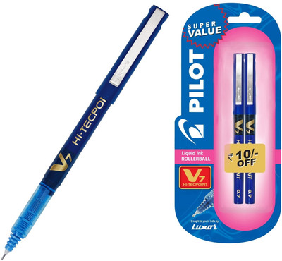 Pilot V7 (Pack of 2) Fineliner Pen: Pen Buy Pilot V7 (Pack of 2) Fineliner Pen: Pen
