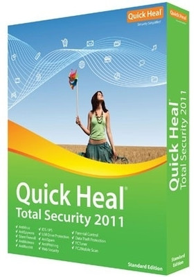 Buy Quick Heal Total Security 2011 2PC 1 Year: Security Software