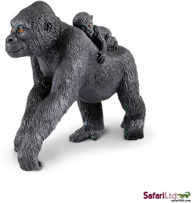 Safari Ltd Ws Wildlife Lowland Gorilla With Baby