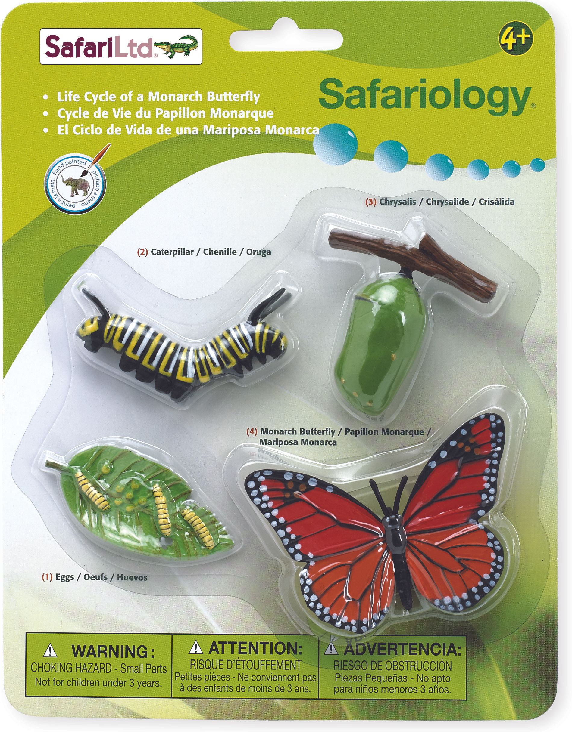 Safari Ltd So Life Cycle af a Monarch Butterfly