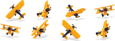 Safari Ltd Gl Minis Biplanes