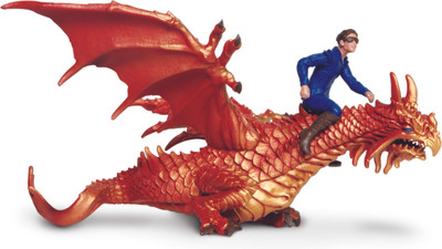 Safari Ltd Thunder Dragon with Drake Set Safari Ltd Thunder Dragon with Drake Set