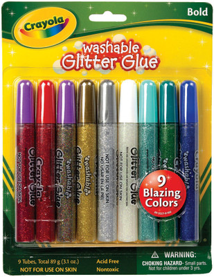 Crayola Acid-free, Non-toxic Glitter Glue: Adhesive Tool Buy Crayola Acid-free, Non-toxic Glitter Glue: Adhesive Tool