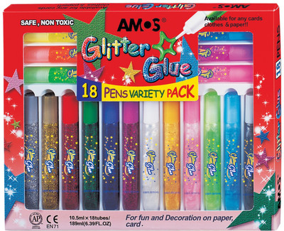 Amos Non-toxic Glitter Glue: Adhesive Tool Buy Amos Non-toxic Glitter Glue: Adhesive Tool