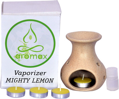 40% OFF on Aromax Aroma Vaporizer Set Lemon Diffuser Air Freshener 10 ml 40% OFF on Aromax Aroma Vaporizer Set Lemon Diffuser Air Freshener 10 ml