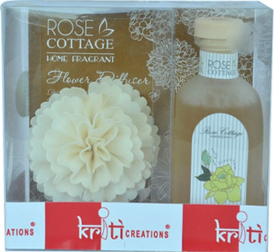20% OFF on Kriti Creations Home Fragrant Flower Gardenia Reed Diffuser Air Freshener 310 ml 20% OFF on Kriti Creations Home Fragrant Flower Gardenia Reed Diffuser Air Freshener 310 ml