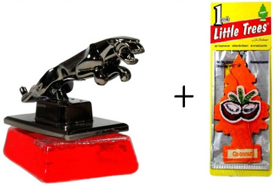 27% OFF on Speedwav Classy Jaguar Refillable Car Perfume - Cool Red 50 ml + Little Tree Hanging Orange Blossom Diffuser, Hang Tag Air Freshener 50 ml 27% OFF on Speedwav Classy Jaguar Refillable Car Perfume - Cool Red 50 ml + Little Tree Hanging Orange Blossom Diffuser, Hang Tag Air Freshener 50 ml