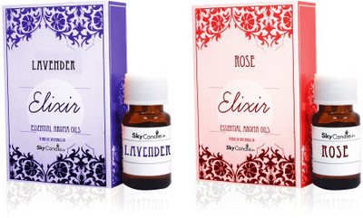30% OFF on Skycandle Pack of 2 Aroma Oil Lavender and Rose Diffuser Air Freshener 10 ml 30% OFF on Skycandle Pack of 2 Aroma Oil Lavender and Rose Diffuser Air Freshener 10 ml