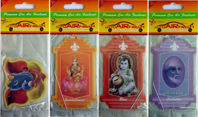 25% OFF on AutoAirFresh Sandalwood Rose Lavender Vanilla Paper Cardboard Air Freshener 40 g 25% OFF on AutoAirFresh Sandalwood Rose Lavender Vanilla Paper Cardboard Air Freshener 40 g