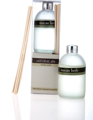 24% OFF on Natural Spa 80 ml fragrance oil with 8 reed Tuscan Herb Liquid Air Freshener 80 ml