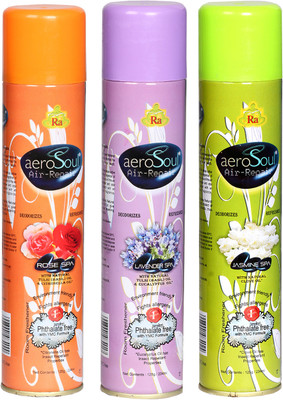 Aerosoul Spa Rose Aerosol Air Freshener 125 g Aerosoul Spa Rose Aerosol Air Freshener 125 g