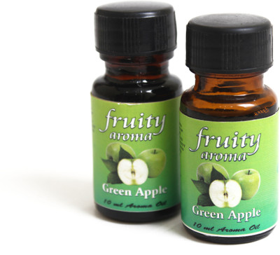 20% OFF on Sudarshan Dhoop Pvt Ltd Fruity Aroma Refilling Oil 2 Bottle Of 10ml Green Apple Diffuser Air Freshener 20 ml