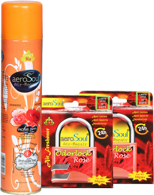 Aerosoul Spa Rose Aerosol Air Freshener 125 g Aerosoul Spa Rose Aerosol Air Freshener 125 g