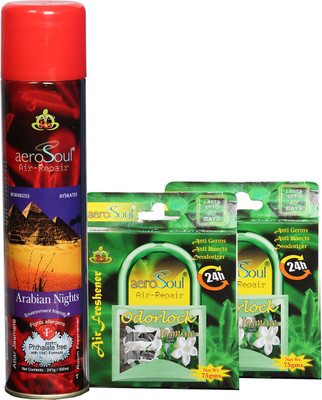 Aerosoul Arabian Nights Attar Jasmine Aerosol Air Freshener 241 g Aerosoul Arabian Nights Attar Jasmine Aerosol Air Freshener 241 g