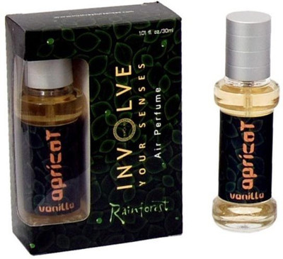 Involve Rainforest Air Perfume Spray: Apricot Vanilla Pleasant Plug-in Air Freshener 30 ml Involve Rainforest Air Perfume Spray: Apricot Vanilla Pleasant Plug-in Air Freshener 30 ml