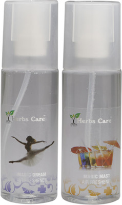 7% OFF on Herbs Care HC-46 Dream and Masti Aerosol Air Freshener 440 ml 7% OFF on Herbs Care HC-46 Dream and Masti Aerosol Air Freshener 440 ml