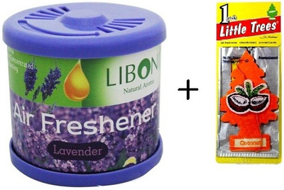 40% OFF on Liboni Natural Aroma Gel + Little Tree Hanging Lavender Diffuser, Hang Tag Air Freshener 250 g 40% OFF on Liboni Natural Aroma Gel + Little Tree Hanging Lavender Diffuser, Hang Tag Air Freshener 250 g