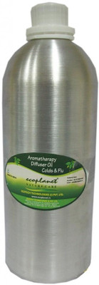Ecoplanet Aromatherapy Diffuser Cold And Flu Ravensara, Eucalyptus, Peppermint and Rosemary Oil Air Freshener 1000 g Ecoplanet Aromatherapy Diffuser Cold And Flu Ravensara, Eucalyptus, Peppermint and Rosemary Oil Air Freshener 1000 g