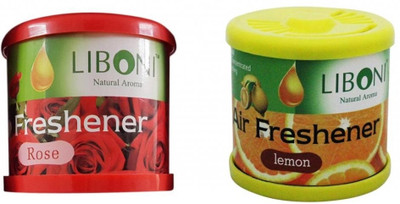 26% OFF on Liboni Natural Car Perfume Set of 2-Lemon Rose Aerosol Air Freshener 142 g 26% OFF on Liboni Natural Car Perfume Set of 2-Lemon Rose Aerosol Air Freshener 142 g