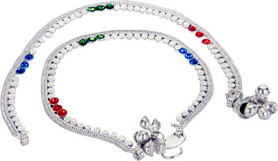 50% OFF on Rituals Alloy Anklet Set Pack of 2