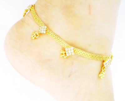 53% OFF on Rituals Alloy Anklet Set Pack of 2