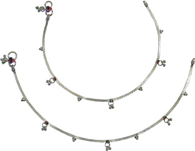 45% OFF on RBCL 925 Sita Payal Silver Anklet Pack of 2 45% OFF on RBCL 925 Sita Payal Silver Anklet Pack of 2