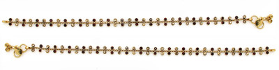 77% OFF on Ada Jewel Alloy Anklet Set Pack of 2 77% OFF on Ada Jewel Alloy Anklet Set Pack of 2