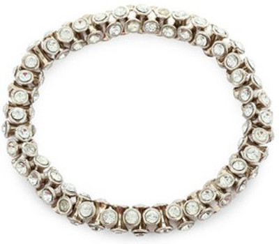 60% OFF on Ratnakar Silver Dimond Fashion Brass Anklet