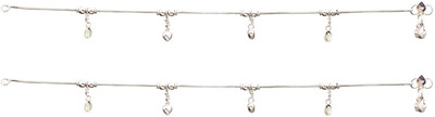 Exotic India Designer Sterling Silver Anklet Exotic India Designer Sterling Silver Anklet