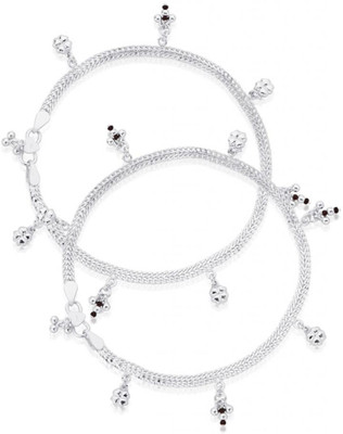 24% OFF on Taraash Sterling Silver Anklet Pack of 2 24% OFF on Taraash Sterling Silver Anklet Pack of 2