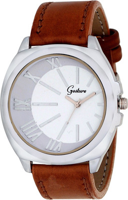 62% OFF on Gesture 5013-WH Side Second Analog Watch - For Men 62% OFF on Gesture 5013-WH Side Second Analog Watch - For Men