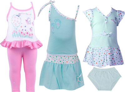 Jo Kidswear Baby Girl's Combo