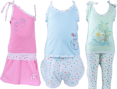 Jo Kidswear Baby Girl's Combo